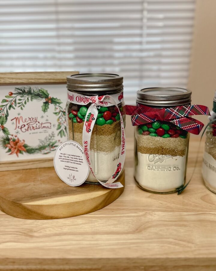 Holiday Cookie Mix in a Jar
